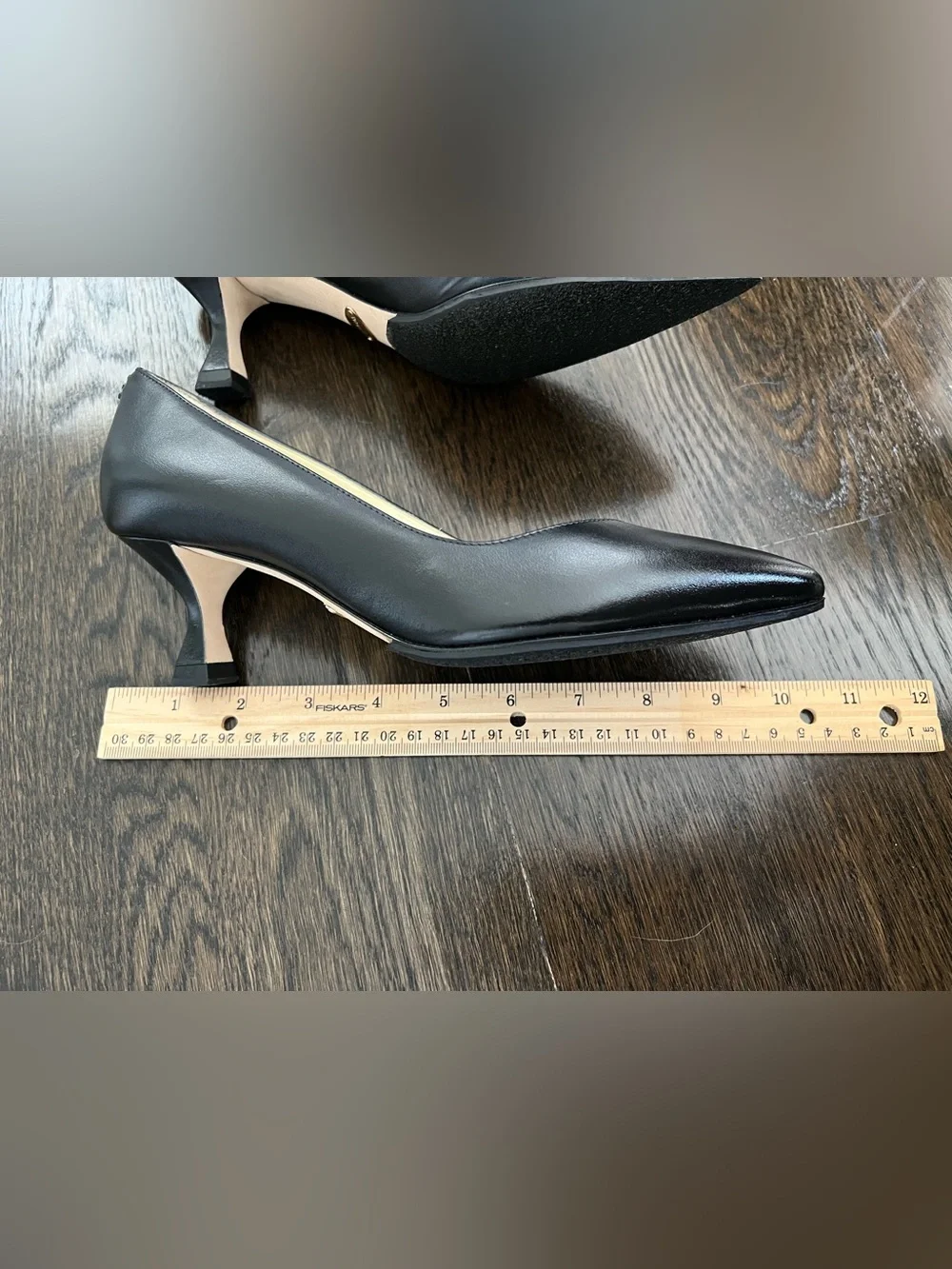 [Never Worn] Sarah Flint Perfect Kitten Pump 50 in Black Calf Sz US 7 (IT37)
